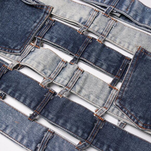 Multistory Cutout Mini Skirt - Picture 6 of 6